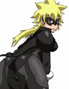 Rating: Explicit Score: 0 Tags: blonde_hair bodysuit cape female green_eyes looking_back mask my-hime my-otome rule34 sara_gallagher skin_tight User: bunchy7s