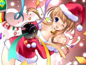 Rating: Questionable Score: 0 Tags: 1girls ;d american_flag bare_shoulders bell blue_eyes blush brazilian_flag breasts brown_hair canadian_flag christmas cleavage collar confetti elbow_gloves fang female flag flags_of_all_nations game_cg german_flag gloves hat italian_flag kawahara_mizuha konneko large_breasts mikeou neck_bell nose_blush one_eye_closed open_mouth party_popper ribbon rule34 santa_costume santa_gloves santa_hat smile solo string_of_flags User: bunchy7s