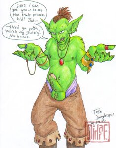 Rating: Explicit Score: 0 Tags: 1boy english_text goblin goblin_male male male_only rule34 solo tagme text world_of_warcraft User: bunchy7s Rating: Explicit Score: 0 Tags: 1boy english_text goblin goblin_male male male_only rule34 solo tagme text world_of_warcraft User: bunchy7s