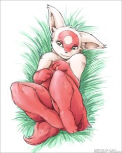 Rating: Safe Score: 0 Tags: 2011 ambiguous_gender anthro domestic_cat e621 felid feline felis fur grass javanshir latikitty lying mammal paws plant red_body red_fur solo tan_body tan_fur User: bunchy7s