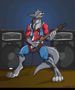 Rating: Safe Score: 0 Tags: amplifier anthro black-rat bottomwear canid canine canis claws clothed clothing e621 electric_guitar fully_clothed guitar holding_object male mammal musical_instrument pants paws playing_guitar playing_music plucked_string_instrument shirt solo speaker string_instrument tail teeth topwear wolf User: bunchy7s