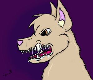 Rating: Safe Score: 0 Tags: ambiguous_gender bodily_fluids boobytrapzap bust_portrait canid canine canis domestic_dog drooling e621 fangs feral grandfathered_content mammal open_mouth portrait saliva solo teeth toony User: bunchy7s
