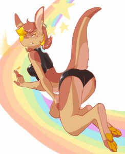 Rating: Safe Score: 0 Tags: anthro aycee black_bottomwear black_clothing black_crop_top black_shirt black_shorts black_topwear bottomwear breasts brown_hair character_request cigarette clothing crop_top e621 ear_piercing ear_ring female fur grey_piercing hair kangaroo latex latex_bottomwear latex_clothing latex_crop_top latex_shirt latex_shorts latex_topwear macropod mammal marsupial piercing rainbow rainbow_arch ring_piercing shirt shorts solo source_request tail topwear yellow_nose User: bunchy7s