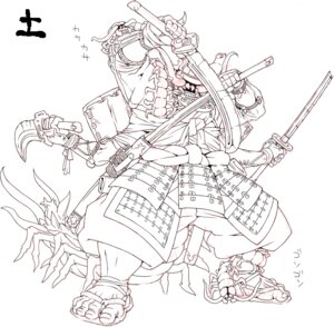 Rating: Safe Score: 0 Tags: 4_arms ambiguous_gender armor arthropod blade centipede digital_drawing_(artwork) digital_media_(artwork) e621 front_view full-length_portrait headgear helmet holding_melee_weapon holding_object holding_sword holding_weapon insect laminar_armor melee_weapon monochrome multi_arm multi_limb multi_wielding muscular muscular_ambiguous myriapod nezumi_(artist) portrait samurai solo sword text translated warrior weapon User: bunchy7s