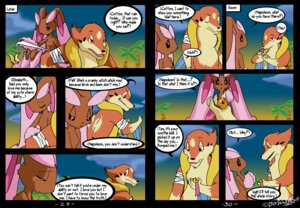 Rating: Safe Score: 0 Tags: anthro bandage big_ears comic cotton_(random_doom) dialogue duo e621 english_text female floatzel generation_4_pokemon lagomorph lopunny male mammal mustelid napoleon_(random_doom) nintendo pokemon pokemon_(species) random_doom romantic romantic_ambiance romantic_couple shiny_pokemon speech_bubble tamarinfrog text User: bunchy7s