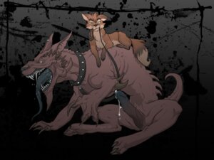 Rating: Explicit Score: 0 Tags: 4:3 bodily_fluids canid canid_demon canine claws collar demon drooling duo e621 ear_piercing erection fangs feral fox genital_fluids genitals hellhound horn leash male male/male mammal monster mythological_canine mythological_creature mythology nude penis piercing pointy_ears precum prick_ears saliva submissive submissive_male tail teeth thecrazydragon User: bunchy7s