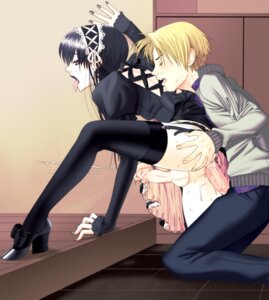 Rating: Explicit Score: 0 Tags: 2boys 2d ahe_gao anal anal_sex back black_hair black_legwear black_lipstick black_thighhighs blonde_hair bonnet canon_crossdressing censored closed_eyes color crossdressing cum cum_inside cum_while_penetrated dress dress_lift ejaculation error femboy fucked_silly full_color garter_belt gay goth goth_femboy gothic_lolita handjob high_heels huge_cock human inf kneeling leg_lift lipstick lolita_fashion makeup male male_on_femboy male_only mascara moyashimon nail_polish no_panties penis petticoat projectile_cum pumps reach_around rule34 sawaki_souemon_tadayasu sex shoes sweat thighhighs tongue yaoi yuuki_kei User: bunchy7s