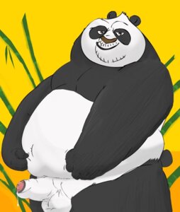 Rating: Explicit Score: 0 Tags: 1boy anthro balls bear belly chubby dreamworks erection furry giant_panda humanoid_penis kung_fu_panda li_shan looking_at_viewer male male_only obese panda penis potatovodka precum rule34 simple_background smile solo User: bunchy7s