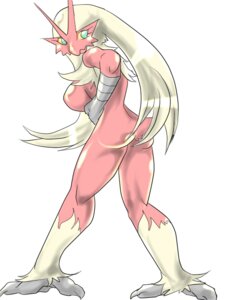 Rating: Questionable Score: 0 Tags: anthro avian biped bird blaziken blue_eyes breasts butt e621 feathers featureless_breasts female generation_3_pokemon hair long_hair looking_back nintendo non-mammal_breasts pokemon pokemon_(species) pose presenting presenting_hindquarters side_boob simple_background solo standing tan_hair unknown_artist white_background yellow_sclera User: bunchy7s