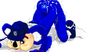 Rating: Explicit Score: 0 Tags: 1boy after_anal after_orgasm after_sex anthro anthro_penetrated ass ass_up baseball baseball_cap baseball_uniform big_ears big_nose black_eyes blue_body blue_fur blue_skin bottomless chunichi_dragons crying crying_with_eyes_open cum cum_in_ass cum_inside cum_on_ass cum_on_back cum_on_leg cum_on_lower_body doala gay hachi_(pixivid=503971) koala male male_only male_penetrated marsupial marsupial_humanoid mascot mature_male nakadashi nippon_professional_baseball pants_around_one_leg round_tail rule34 shoes skinny source_removed tail tears trembling white_background wristband yaoi User: bunchy7s