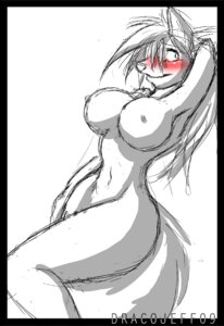 Rating: Questionable Score: 0 Tags: anthro big_breasts blush breasts canid canine canis crossgender dracojeff e621 embarrassed female hair mammal navel nipples nude pose red_wolf sketch solo tail wolf wolf_nanaki User: bunchy7s