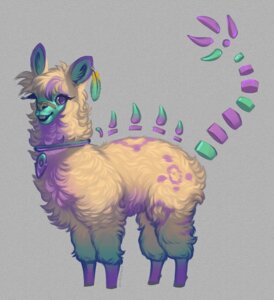 Rating: Safe Score: 0 Tags: ambiguous_gender back_spikes camelid e621 ear_piercing fur grey_background hi_res katanimate llama looking_at_viewer mammal markings piercing purple_eyes purple_markings simple_background solo spikes spikes_(anatomy) tail two_tone_tail unusual_anatomy unusual_tail white_body white_fur User: bunchy7s Rating: Safe Score: 0 Tags: ambiguous_gender back_spikes camelid e621 ear_piercing fur grey_background hi_res katanimate llama looking_at_viewer mammal markings piercing purple_eyes purple_markings simple_background solo spikes spikes_(anatomy) tail two_tone_tail unusual_anatomy unusual_tail white_body white_fur User: bunchy7s