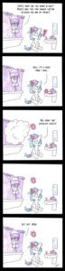 Rating: Safe Score: 0 Tags: absurd_res bathroom black_hair blue_hair bobthedalek brush comic crayon_(artwork) cutie_mark dialogue duo e621 earth_pony english_text equid equine female feral friendship_is_magic frown fur glowing hair hasbro hi_res horn horse humor long_image looking_back mammal multicolored_hair my_little_pony mythological_creature mythological_equine mythology octavia_(mlp) open_mouth pen_(artwork) pony sink smile talking_feral tall_image teeth text toothbrush traditional_media_(artwork) two_tone_hair unicorn vinyl_scratch_(mlp) white_body white_fur User: bunchy7s