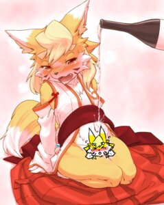Rating: Questionable Score: 0 Tags: 2013 absurd_res alcohol anthro asian_clothing beverage blush bottle bottomless canid canine censored censored_by_face clothed clothing container e621 east_asian_clothing fangs female food food_fetish food_play fox fur hair hi_res inner_ear_fluff japanese_clothing japanese_description kame_3 kemono long_hair mammal miko_outfit open_mouth red_eyes solo teeth tuft wakamezake yellow_body yellow_fur yun-chan_(kame_3) User: bunchy7s Rating: Questionable Score: 0 Tags: 2013 absurd_res alcohol anthro asian_clothing beverage blush bottle bottomless canid canine censored censored_by_face clothed clothing container e621 east_asian_clothing fangs female food food_fetish food_play fox fur hair hi_res inner_ear_fluff japanese_clothing japanese_description kame_3 kemono long_hair mammal miko_outfit open_mouth red_eyes solo teeth tuft wakamezake yellow_body yellow_fur yun-chan_(kame_3) User: bunchy7s