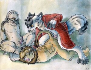 Rating: Explicit Score: 0 Tags: anal anal_penetration animal_genitalia animal_penis anthro avian bdsm beak bodily_fluids bondage bound bound_together canid canine canis clothed clothing cobondage cum cum_while_penetrated dominant dominant_male dr._kesten_(steelhelix) e621 ejaculation erection eyes_closed feathers felid feline_genitalia feline_penis fox genital_fluids genitals group hands-free hybrid interspecies lion male male/male male_penetrated male_penetrating male_penetrating_male mammal muzzle_(object) muzzled nude open_clothing open_mouth open_robe orgasm pantherine partially_clothed penetration penis robe ruaidri sex submissive submissive_male tail tail_feathers wolf yellow_eyes User: bunchy7s