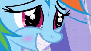 Rating: Questionable Score: 0 Tags: 16:9 2d_animation animated animated_gif blue_body blue_fur blush dialogue e621 english_text equid equine eyelashes female feral friendship_is_magic fur grin hair half-closed_eyes hasbro horse iwtcird long_hair mammal multicolored_hair my_little_pony narrowed_eyes open_mouth pony purple_background purple_eyes rainbow_dash_(mlp) rainbow_hair short_playtime simple_background smile solo teeth text tongue unknown_artist widescreen User: bunchy7s