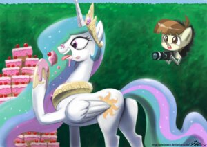 Rating: Safe Score: 0 Tags: 2012 baked_goods brown_eyes brown_hair cake camera cutie_mark dessert duo e621 equid equine feathered_wings feathers featherweight_(mlp) female feral food friendship_is_magic hair hasbro horn john_joseco male mammal multicolored_hair my_little_pony mythological_creature mythological_equine mythology open_mouth pink_eyes princess_celestia_(mlp) quadruped tail winged_unicorn wings young young_feral User: bunchy7s