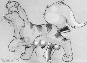 Rating: Explicit Score: 0 Tags: 1futa feral fur futa_only futanari growlithe intersex intersex_only monochrome nintendo pokemon pokemon_(species) rule34 solo User: bunchy7s