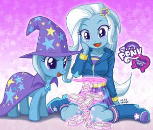 Rating: Safe Score: 0 Tags: abstract_background anon blue_body blue_fur blue_skin blush boots bottomwear breasts cape clothed clothing cutie_mark duo e621 equestria_girls equid female feral footwear friendship_is_magic fur hair hasbro hat headgear headwear hoodie human mammal my_little_pony portal purple_eyes shoes simple_background sitting size_difference skirt smile square_crossover topwear trixie_(eg) trixie_(mlp) uotapo white_hair wizard_hat User: bunchy7s