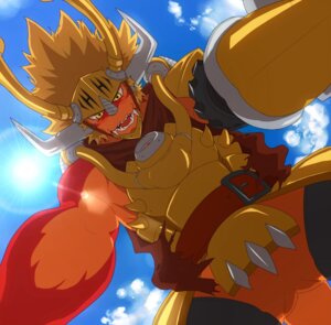 Rating: Questionable Score: 0 Tags: 2014 anthro armor battle_armor battle_helmet belt biceps biped blonde_hair blush bodily_fluids bushiroad cape clothed clothing countershading cybernex_3 dragon drum_bunker_dragon e621 fangs featureless_crotch first_person_view future_card_buddyfight hair headgear helmet legwear looking_at_viewer looking_down low-angle_view male mita_ran muscular muscular_anthro muscular_male mythological_creature mythological_scalie mythology no_underwear open_mouth orange_body orange_countershading orange_skin outside red_body reptile scalie sky solo standing sun sweat teeth thigh_highs unconvincing_armor worm's-eye_view yellow_eyes User: bunchy7s