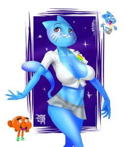 Rating: Questionable Score: 0 Tags: anthro aquatic big_breasts blush breasts cartoon_network cleavage clothed clothing domestic_cat e621 felid feline felis female fish group gumball_watterson male mammal mature_anthro mature_female mother_(lore) nicole_watterson open_mouth parent_(lore) skimpy smile solo_focus the_amazing_world_of_gumball tongue tongue_out tortuga trio young User: bunchy7s
