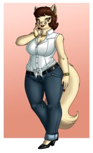 Rating: Safe Score: 0 Tags: amber_eyes anthro belt biped bottomwear breasts brown_hair claws cleavage clothed clothing crovirus denim denim_bottomwear denim_clothing domestic_cat e621 ear_piercing felid feline felis female footwear hair hi_res high_heels jeans jewelry karren_o'neal lipstick long_tail makeup mammal mature_anthro mature_female pants piercing pumps shoes sleeveless_shirt solo standing tail whiskers User: bunchy7s Rating: Safe Score: 0 Tags: amber_eyes anthro belt biped bottomwear breasts brown_hair claws cleavage clothed clothing crovirus denim denim_bottomwear denim_clothing domestic_cat e621 ear_piercing felid feline felis female footwear hair hi_res high_heels jeans jewelry karren_o'neal lipstick long_tail makeup mammal mature_anthro mature_female pants piercing pumps shoes sleeveless_shirt solo standing tail whiskers User: bunchy7s