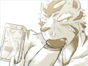 Rating: Explicit Score: 0 Tags: anthro anthro_penetrated bengal_tiger biped blue_border blush bodily_fluids border cellphone cum disney duo e621 electronics erection felid fellatio genital_fluids genitals human human_on_anthro human_penetrating human_penetrating_anthro interspecies male male/male male_penetrated male_penetrating male_penetrating_male mammal manly monochrome muscular oral oral_penetration pantherine pecs penetration penile penis phone sex shere_khan size_difference solo_focus talespin tiger zoharwolf User: bunchy7s