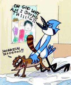 Rating: Explicit Score: 0 Tags: 2_toes 3_toes anal anthro asking asking_why avian avian_feet beak bed bird blue_jay blush bodily_fluids cartoon_network corvid cum dialogue doggystyle duo e621 english_text feathers feet forced from_behind_position furniture genital_fluids inside interjection interspecies jay_(bird) male male/male male_penetrated male_penetrating male_penetrating_male mammal mordecai_(regular_show) name_drop name_in_dialogue new_world_jay on_bed open_mouth oscine passerine penetration poster procyonid question raccoon rape regular_show rigby_(regular_show) sex sweat tail tail_feathers talking_to_another talking_to_partner teeth text toes toothed_beak unknown_artist User: bunchy7s
