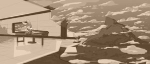 Rating: Safe Score: 0 Tags: amazing_background bottomless clothed clothing cloud detailed detailed_background e621 grand_piano keyboard_instrument lagomorph leporid male mammal mek monochrome mountain musical_instrument outside piano rabbit scenery_porn sky solo toony User: bunchy7s