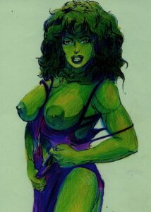 Rating: Explicit Score: 0 Tags: 1girls avengers becdecorbin big_breasts breasts color drawn dress female female_only green_hair green_skin hulk_(series) large_areolae marvel marvel_comics muscular muscular_female nipples ripping_clothes ripping_dress rule34 she-hulk solo User: bunchy7s