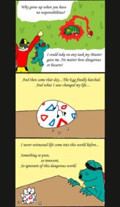Rating: Safe Score: 0 Tags: birth caterpie comic e621 egg english_text furniture generation_1_pokemon generation_2_pokemon happy hatching_from_egg human lazorgator lechuck999 lord_omelette male mammal nintendo pillarbox pokeball pokemon pokemon_(species) pokemon_trainer standard_pokeball table text the_epic_story_of_lazor_gator togepi totodile twitch_plays_pokemon using_pokeball visor User: bunchy7s