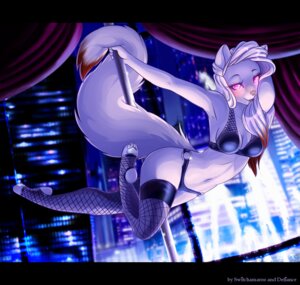 Rating: Questionable Score: 0 Tags: 2014 anthro bikini black_clothing black_legwear breasts building city cleavage clothed clothing dancing defiance detailed detailed_background e621 female fishnet_clothing fishnet_legwear fishnet_topwear fountain fur hair hi_res kiddo legwear long_hair long_tail looking_at_viewer mammal mink mustelid musteline navel open_mouth pawpads paws pink_body pink_eyes pink_fur pinup pole pole_dancing pose seductive skimpy smile solo stockings stripper stripper_pole swimwear switchamaroo tail thigh_highs topwear true_musteline two-piece_swimsuit white_body white_fur white_hair User: bunchy7s