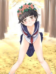 Rating: Explicit Score: 0 Tags: 1girls blush bottomless breasts cleavage erect_nipples face female flower hair_flower hair_ornament head_wreath highres kanda_aya leaning_forward nipples no_panties pussy pussy_juice rule34 school_uniform short_hair solo sweat to_aru_kagaku_no_railgun to_aru_majutsu_no_index uiharu_kazari User: bunchy7s