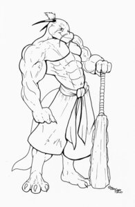 Rating: Safe Score: 0 Tags: 2007 3_toes 4_fingers abs anthro athletic belt biceps big_muscles biped bottomwear claws clothed clothing club_(weapon) dragon e621 feet fingers grin hair horn looking_at_viewer male melee_weapon monochrome muscular muscular_anthro muscular_male mythological_creature mythological_scalie mythology navel pants pecs reptile scalie scar sketch smile solo standing tail toe_claws toes topless vein weapon whiskers wolfgangcake User: bunchy7s