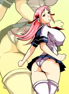 Rating: Questionable Score: 0 Tags: 1girls ass female fuck_me_panties hair_ribbon haramura_nodoka long_hair looking_back onagi panties pantyshot pink_hair rule34 saki school_uniform solo thighhighs User: bunchy7s