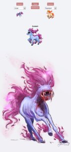 Rating: Questionable Score: 0 Tags: agentpummel alternate_species ambiguous_gender bat blood bodily_fluids e621 equid fakemon feral fire flaming_hair flaming_mane fusion generation_1_pokemon hi_res hybrid mammal membrane_(anatomy) membranous_wings nightmare_fuel nintendo pokemon pokemon_(species) pokemon_fusion pseudo_hair pseudo_mane rapidash solo wings zubat User: bunchy7s