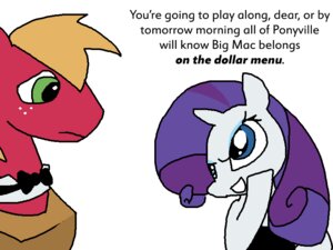 Rating: Questionable Score: 0 Tags: 4:3 big_macintosh_(mlp) duo e621 earth_pony english_text equid equine female feral friendship_is_magic hasbro horn horse male mammal my_little_pony mythological_creature mythological_equine mythology pony rarity_(mlp) simple_background text the_weaver unicorn white_background User: bunchy7s