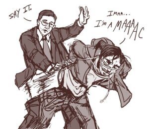Rating: Explicit Score: 0 Tags: john_hodgman justin_long mac male male_only mascot pc rule34 User: bunchy7s