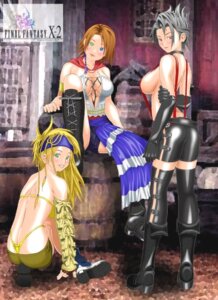 Rating: Explicit Score: 0 Tags: 2d 3girls ass bra female female_only final_fantasy final_fantasy_x-2 green_eyes heterochromia high_heels logo multiple_females multiple_girls paine panties red_eyes rikku rule34 thighhighs thong underwear yuna yuna_(gunner) User: bunchy7s