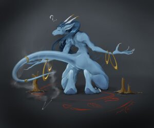 Rating: Questionable Score: 0 Tags: 2013 anthro claws dragon e621 ellipsis female hi_res horn jewelry kredri magic magic_circle mythological_creature mythological_scalie mythology nude question_mark scalie sera_(sera) solo tail User: bunchy7s