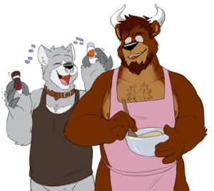 Rating: Safe Score: 0 Tags: anthro beard biceps bovid bovine brown_body brown_fur brown_hair canid canine canis cattle chest_tuft claws clothing cooking duo e621 eyes_closed facial_hair facial_piercing fangs fur grey_body grey_claws grey_fur hair happy horn male mammal muscular musical_note musical_symbol nipples nose_piercing open_mouth piercing shirt symbol tank_top teeth topwear tuft vasuki white_body white_fur wolf User: bunchy7s Rating: Safe Score: 0 Tags: anthro beard biceps bovid bovine brown_body brown_fur brown_hair canid canine canis cattle chest_tuft claws clothing cooking duo e621 eyes_closed facial_hair facial_piercing fangs fur grey_body grey_claws grey_fur hair happy horn male mammal muscular musical_note musical_symbol nipples nose_piercing open_mouth piercing shirt symbol tank_top teeth topwear tuft vasuki white_body white_fur wolf User: bunchy7s