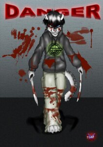 Rating: Questionable Score: 0 Tags: 4_fingers 4_toes anthro barefoot black_hair blood blood_on_clothing blood_on_face blood_on_object blood_on_tail blood_on_wall blood_on_weapon blue_eyes bodily_fluids bottomwear cargo_pants clothed clothing danger dual_wielding e621 english_text feet felid fingers front_view fully_clothed fur ghost_in_the_shell grey_body grey_fur hair holding_melee_weapon holding_object holding_sword holding_weapon hoodie laughing_man looking_at_viewer male mammal melee_weapon messy oversized_bottomwear oversized_clothing oversized_pants pants pink_nose short_hair smile solo spots standing streetwear sweater sword tail text tiler toes topwear weapon white_body white_fur User: bunchy7s