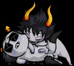 Rating: Explicit Score: 0 Tags: 2boys anal black_background black_hair closed_eyes equius_zahhak fingerless_gloves gamzee_makara gay grey_skin homestuck horns male ms_paint_adventures open_mouth penis rule34 sharp_teeth short_hair source_request stockings sunglasses sweat troll tsuin User: bunchy7s