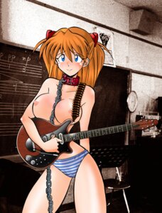 Rating: Explicit Score: 0 Tags: 1girls asuka_langley_sohryu bandolier bdsm blue_eyes blush bondage bound breasts collar female female_only guitar hair hetano_yokoduki huge_breasts human instrument instruments large_breasts leash long_hair neon_genesis_evangelion nipples orange_hair panties petplay red_hair rule34 solo striped striped_panties tied_hair twintails underwear User: bunchy7s