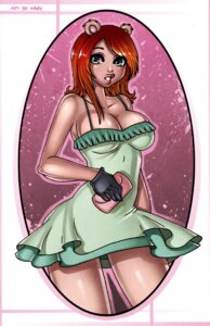 Rating: Safe Score: 0 Tags: anthro bear big_breasts breasts cleavage clothed clothing cuteemmy dress e621 female gloves handwear julie_bruin lipstick looking_at_viewer makeup mammal solo tiny_toon_adventures warner_brothers User: bunchy7s
