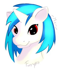 Rating: Safe Score: 0 Tags: bust_portrait e621 equid equine female friendship_is_magic furryaoi hasbro hi_res horn mammal my_little_pony mythological_creature mythological_equine mythology portrait red_eyes simple_background solo unicorn vinyl_scratch_(mlp) white_background User: bunchy7s