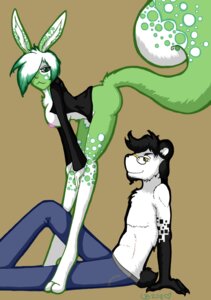 Rating: Questionable Score: 0 Tags: 2011 anthro belly bent_over big_breasts black_body black_fur black_hair bottomless breasts butt canid canine chest_tuft clothed clothing duo e621 eyewear facial_hair female fluffy fluffy_tail fur glasses gloves_(marking) goatee green_body green_eyes green_fur hair l_(oldmusic) lagomorph looking_at_viewer male male/female mammal markings multicolored_hair nipples nude oldmusic_(artist) open_clothing open_shirt open_topwear pose presenting shirt short_hair side_boob side_view simple_background sitting smile standing tail topwear tuft white_belly white_body white_fur white_hair yellow_eyes User: bunchy7s