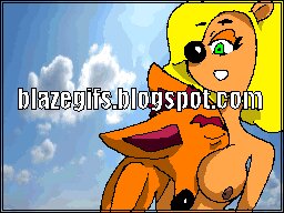 Rating: Questionable Score: 0 Tags: 4:3 activision animated animated_gif anthro bandicoot breasts clothed clothing crash_bandicoot crash_bandicoot_(series) duo e621 female fondling low_res male male/female mammal marsupial nipples short_playtime tawna_bandicoot topless trey_blaze undressing User: bunchy7s