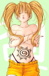 Rating: Questionable Score: 0 Tags: 1girls blonde_hair breasts canon_genderswap closed_eyes female female_only genderswap naruko naruto naruto_(series) rule34 rule_63 sexy_no_jutsu solo thong tied_hair topless twintails uzumaki_naruto User: bunchy7s