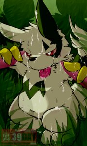 Rating: Explicit Score: 0 Tags: 3:5 ambiguous_gender bodily_fluids cum disembodied_penis double_handjob e621 erection fur generation_3_pokemon genital_fluids genitals green_markings group handjob male markings nintendo penile penis pokemon pokemon_(species) red_eyes reverse_zangoose_day sex solo_focus white_body white_fur zangoose 紅月銀 User: bunchy7s